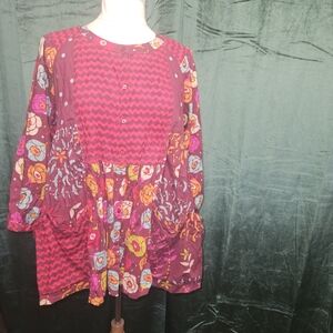 Gudrun Sjödén Colorful Tunic